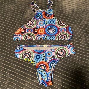 Low rise bathing suit